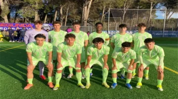 حمزة عبد الكريم يسجل في أول ظهور له مع برشلونة تحت 19 عاماً